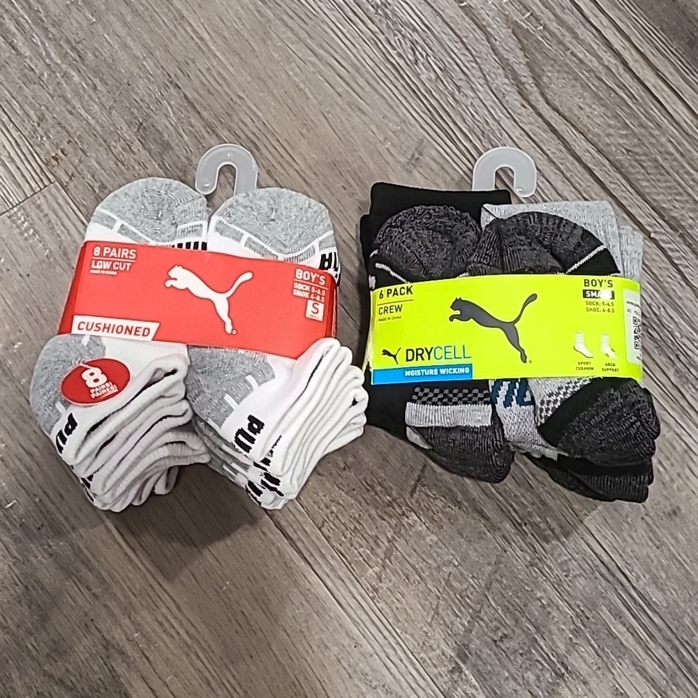 Puma Socks 2 Packs, 14 Pairs of Socks